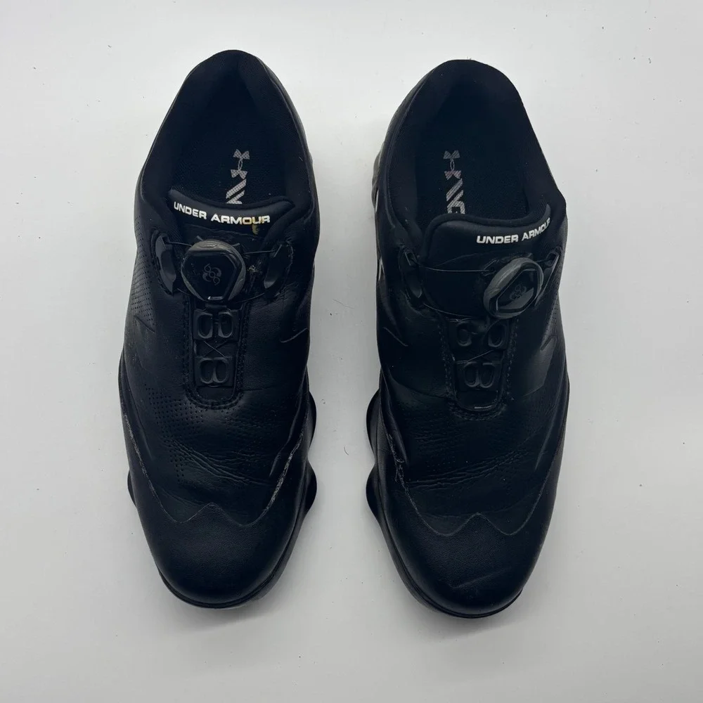 Under Armour Spieth One BOA Golf Shoes Black Spiked Mens 7